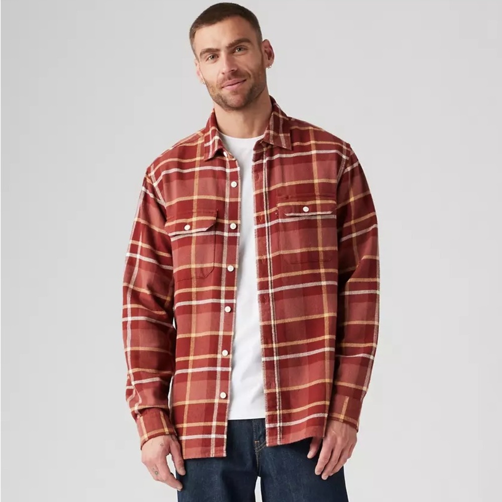 Levi’s Jackson Worker Overshirt | 100% cotton | Men’s Large